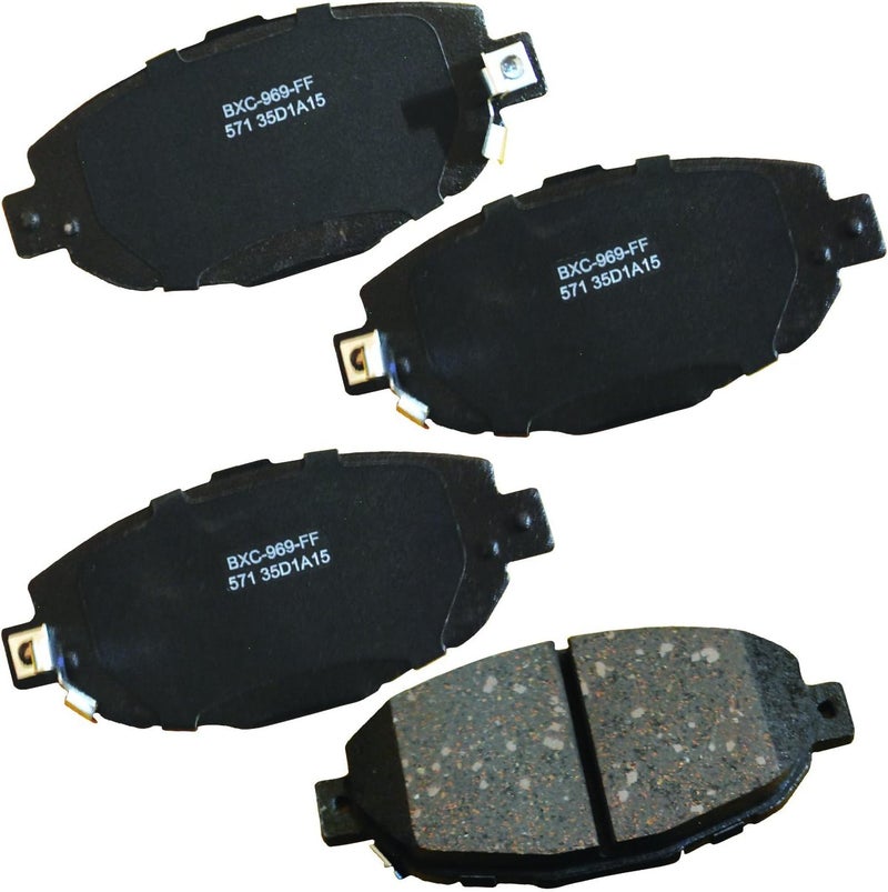 Bendix Premium SBC571 Ceramic Front Brake Pads for Lexus SC300 2000-1999, SC400 2000-1992 - Image 1